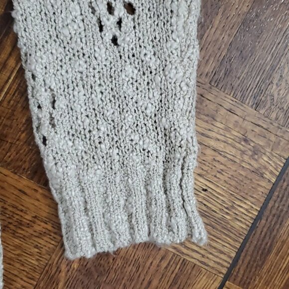 YDE Soft Non-itch Honeycomb Knit Boatneck Wool Blend Sweater - Picture 13 of 15